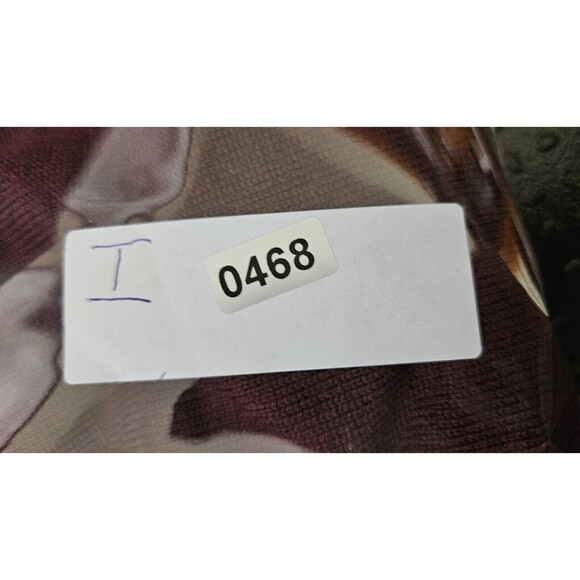 Jos A Bank Men's Wool V Neck Sweater Long Sleeve Maroon Merino Wool Size Large - Picture 6 of 6